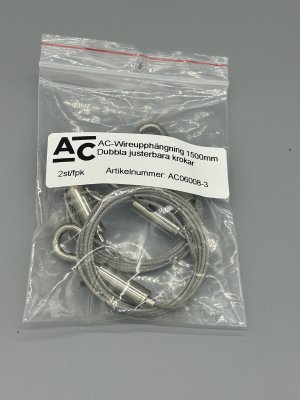 vajer med krok, wire connect